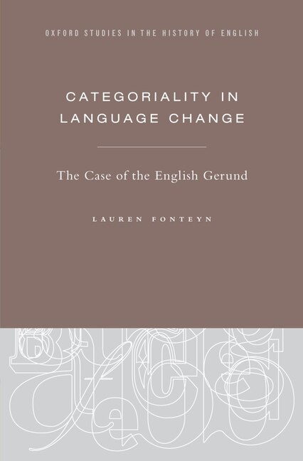 Front cover_Categoriality in Language Change