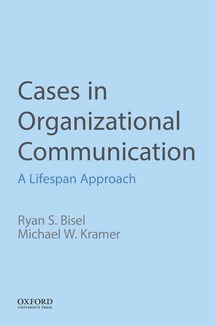 Couverture_Cases In Organizational Communication