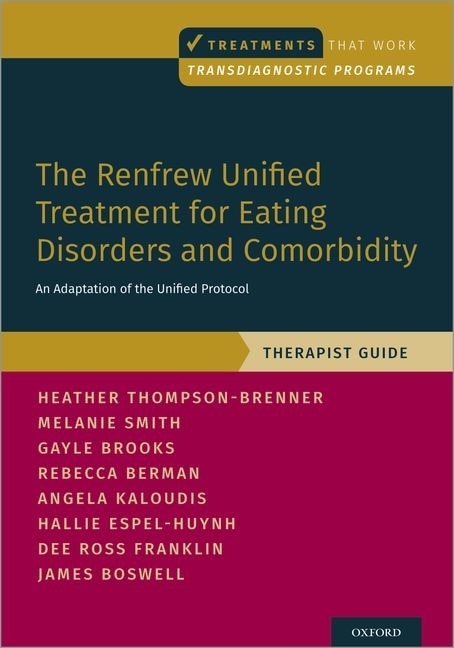 Front cover_The Renfrew Unified Treatment For Eating Disorders And Comorbidity