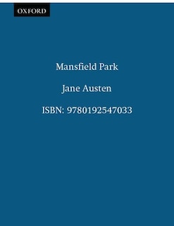 Front cover_Mansfield Park