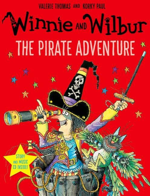 Front cover_Winnie and Wilbur: The Pirate Adventure with audio CD