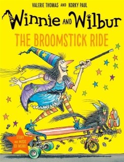 Front cover_Winnie and Wilbur: The Broomstick Ride with audio CD