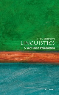 Front cover_Linguistics: A Very Short Introduction