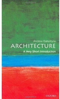 Couverture_Architecture: A Very Short Introduction