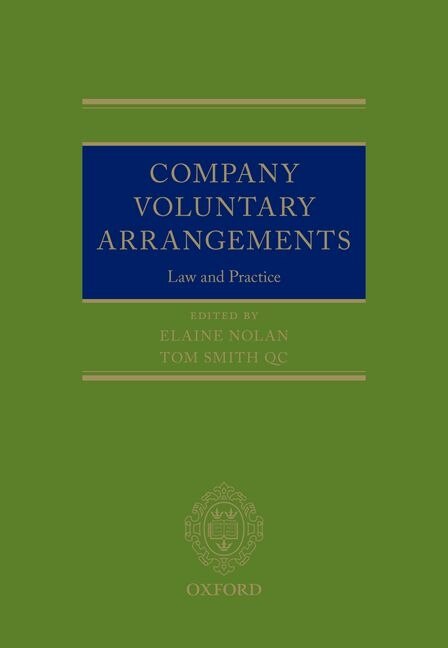 Couverture_Company Voluntary Arrangements