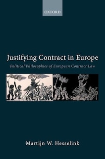 Couverture_Justifying Contract In Europe