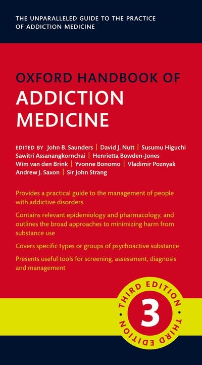 Couverture_Oxford Handbook of Addiction Medicine
