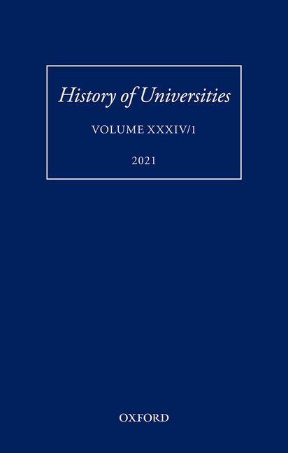 Front cover_History Of Universities Xxxiv/1