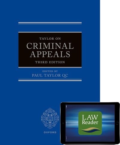 Front cover_Taylor on Criminal Appeals