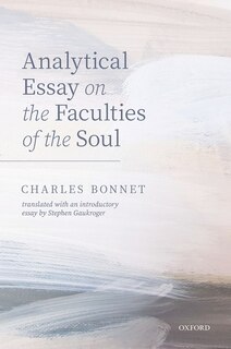 Front cover_Charles Bonnet, Analytical Essay On The Faculties Of The Soul