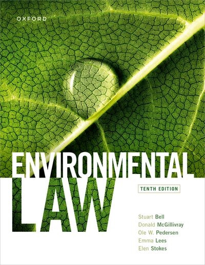 Front cover_Environmental Law