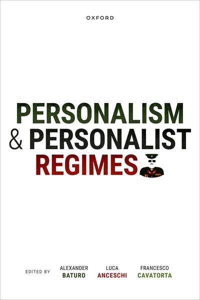Couverture_Personalism and Personalist Regimes
