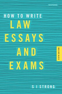 Front cover_How to Write Law Essays and Exams