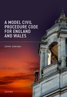 Couverture_A Model Civil Procedure Code for England and Wales