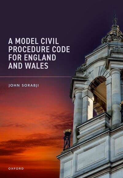 Couverture_A Model Civil Procedure Code for England and Wales