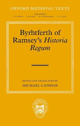 Byrhtferth Of Ramsey's Historia Regum