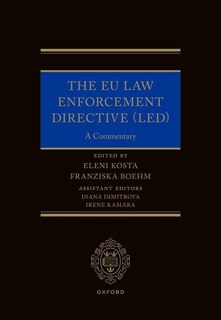 Front cover_The EU Law Enforcement Directive (LED)