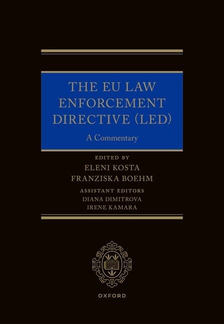 Front cover_The EU Law Enforcement Directive (LED)