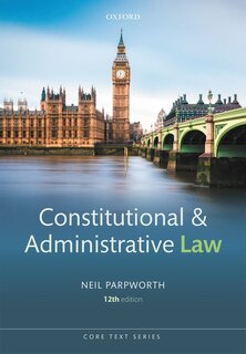 Couverture_Constitutional and Administrative Law