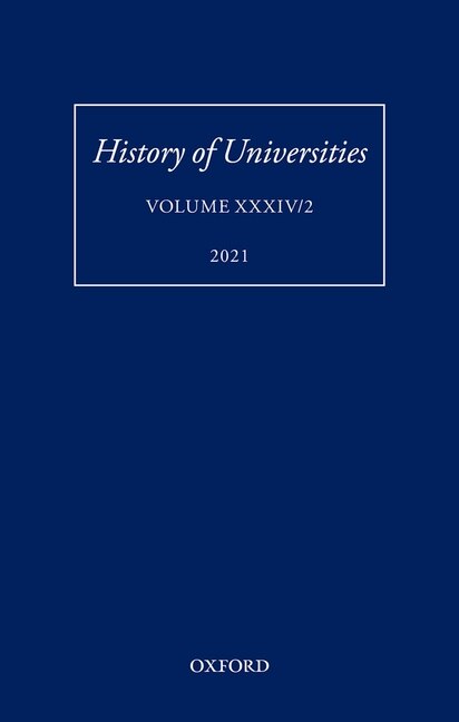 Couverture_History of Universities XXXIV/2