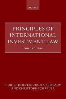 Front cover_Principles Of International Investment Law