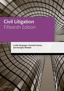 Front cover_Civil Litigation
