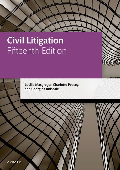 Front cover_Civil Litigation