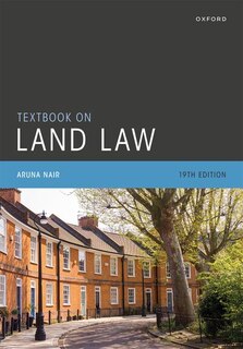 Front cover_Textbook on Land Law