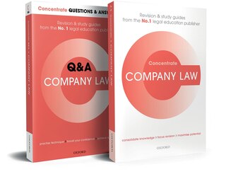 Couverture_Company Law Revision Concentrate Pack