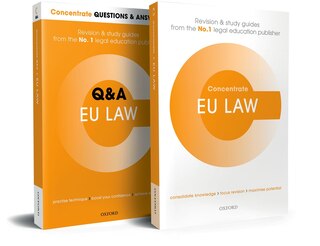 Front cover_European Union Law Revision Concentrate Pack