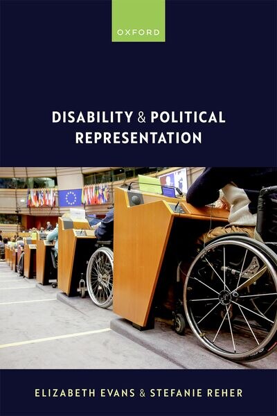 Front cover_Disability and Political Representation