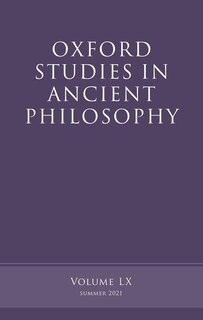 Front cover_Oxford Studies in Ancient Philosophy, Volume 60