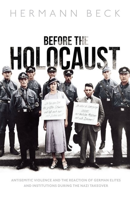 Front cover_Before the Holocaust