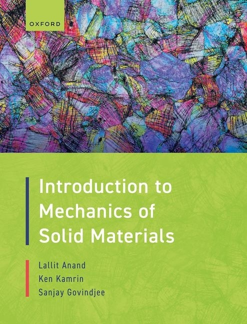 Front cover_Introduction To Mechanics Of Solid Materials