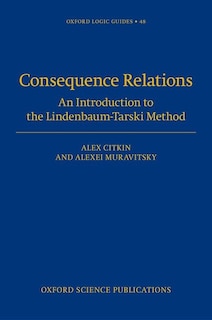 Front cover_Consequence Relations