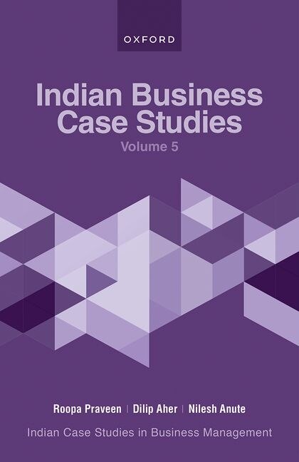 Front cover_Indian Business Case Studies Volume V