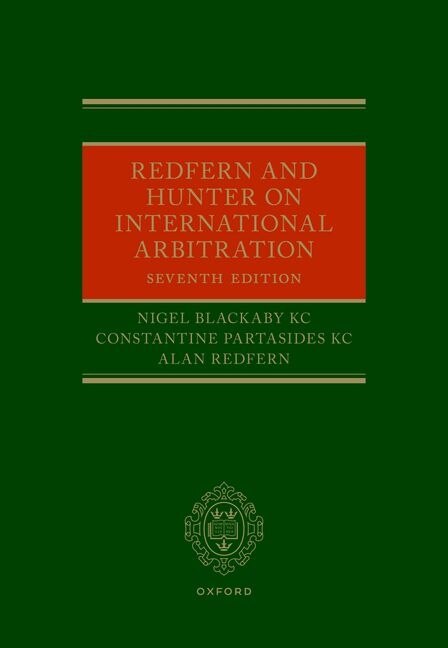 Couverture_Redfern and Hunter on International Arbitration
