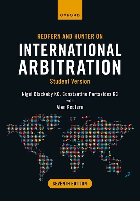 Front cover_Redfern and Hunter on International Arbitration