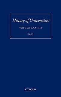 Couverture_History of Universities XXXIII/2