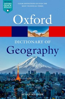 Front cover_A Dictionary Of Geography