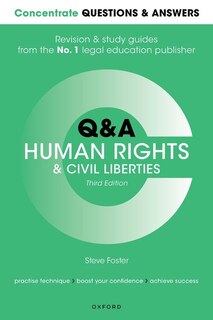 Front cover_Concentrate Questions And Answers Human Rights And Civil Liberties