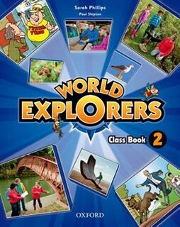 Front cover_World Explorers: Level 2 Class Book