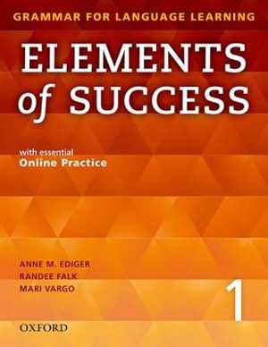 Front cover_Elements of Success: Level 1 Student Book with essential Online Practice