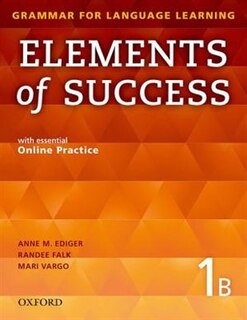 Front cover_Elements of Success: Level 1 Split Edition Student Book B with essential Online Practice