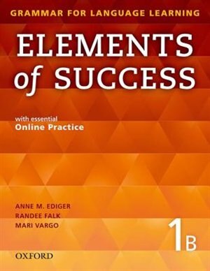 Front cover_Elements of Success: Level 1 Split Edition Student Book B with essential Online Practice