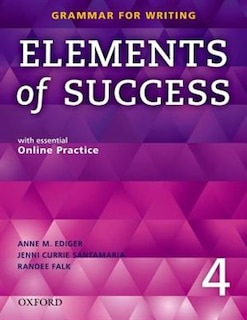 Front cover_Elements of Success: Level 4 Student Book with Online Practice