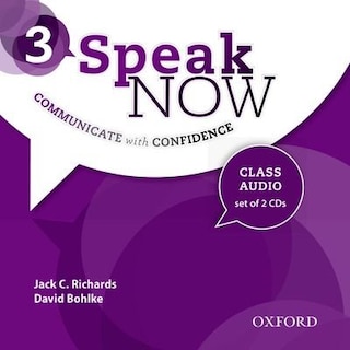 Front cover_Speak Now: Level 3 Class Audio CDs