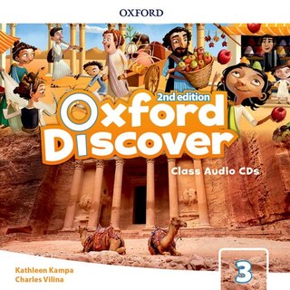 Couverture_Oxford Discover: Level 3 Class Audio Cds