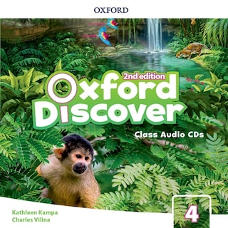 Front cover_Oxford Discover: Level 4 Class Audio Cds