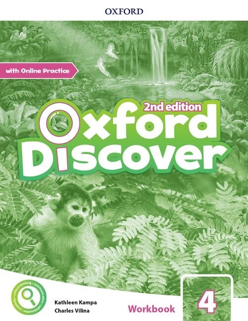 Front cover_Oxford Discover: Level 4 Workbook With Online Practice